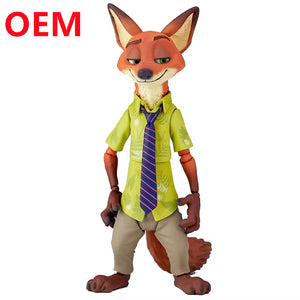 Custom 3d figure manufacturer Custom Articulated Body Plastic  Figures OEM Action Figures Movable Anime Action Figure