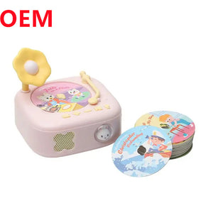 OEM Factory Customized Plastic Loud Speaker Voice Toy Pvc Rock Musical Toys made talking doll