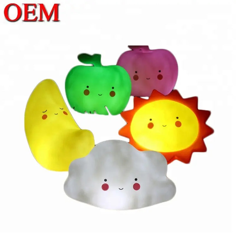 Custom design LED Vinyl Figure Toy 3D Luminous Art Toy OEM Glow In the Dark PVC Toy Figure Manufacturers