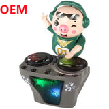 OEM Factory Customized Plastic Loud Speaker Voice Toy Pvc Rock Musical Toys made talking doll